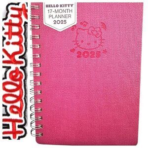 Hello Kitty By Sanrio Logo 12-Month 2025 Planner
